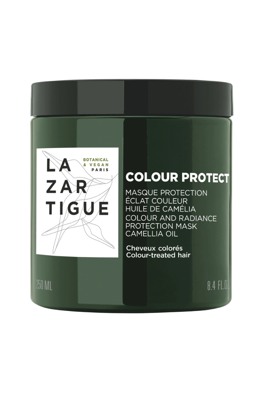 Lazartigue, Color Protect, Ulei de camelie, Mască cremă pentru tratamentul părului, Protecția culorii, 250 ml
