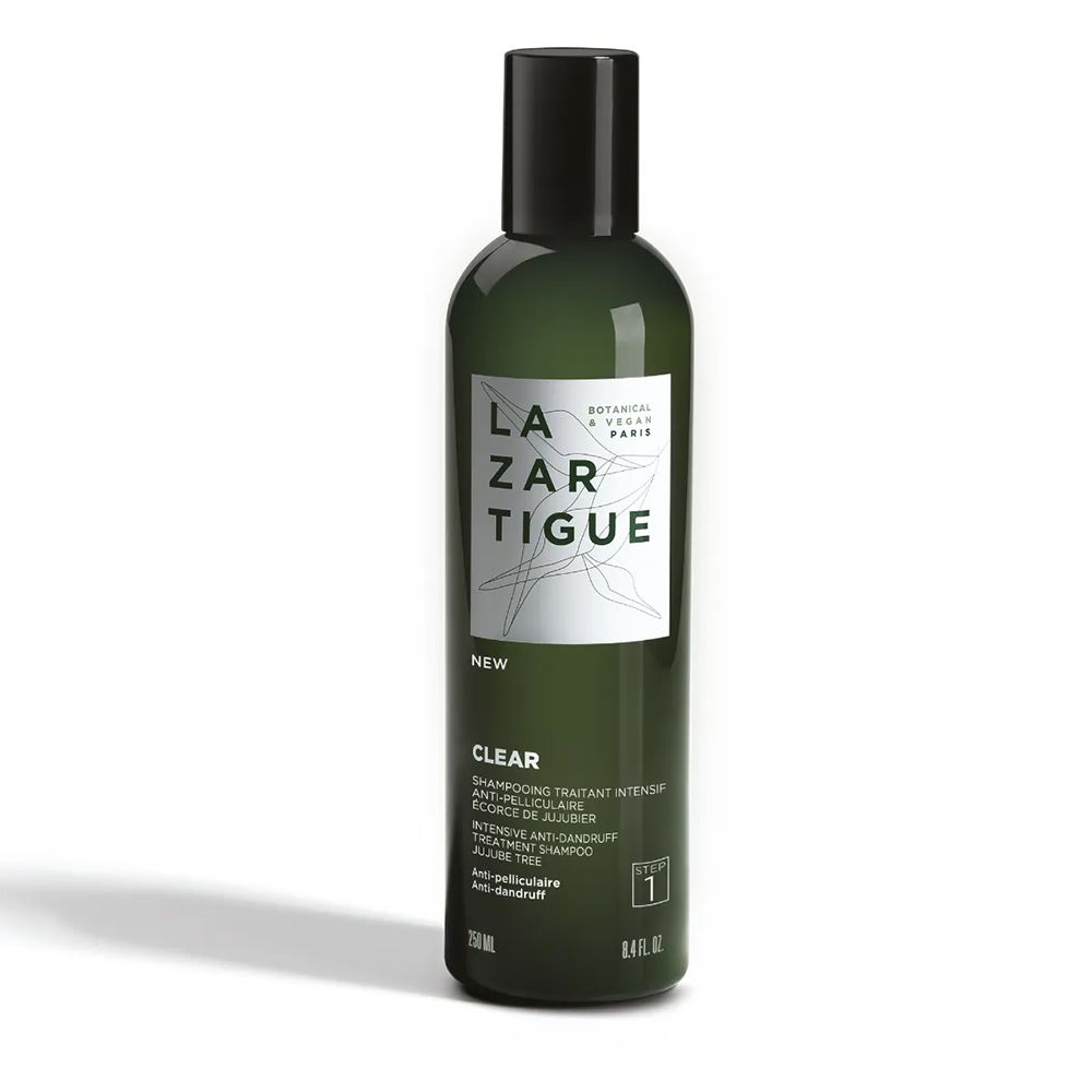Lazartigue, Clear, Vegan, Șampon pentru tratamentul părului, Antimătreață, 250 ml