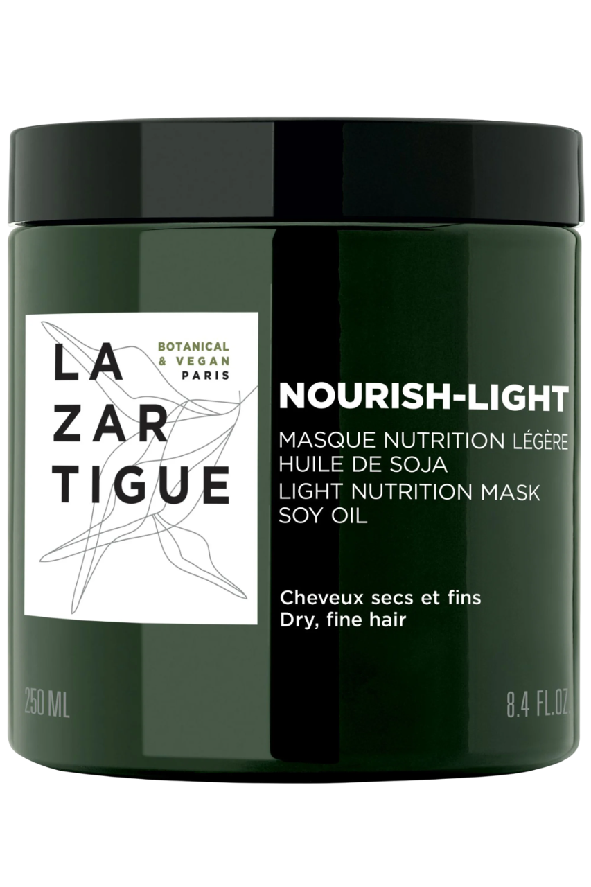 Lazartigue, Nourish-Light, Vegan, Mască cremă pentru tratamentul părului, Hidratant, După șampon, 250 ml