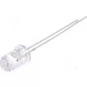 LED 5mm rosu 1120-1560mcd 30 grade 10-15mA 12V OPTOSUPPLY OSR5RU5A31A-12V