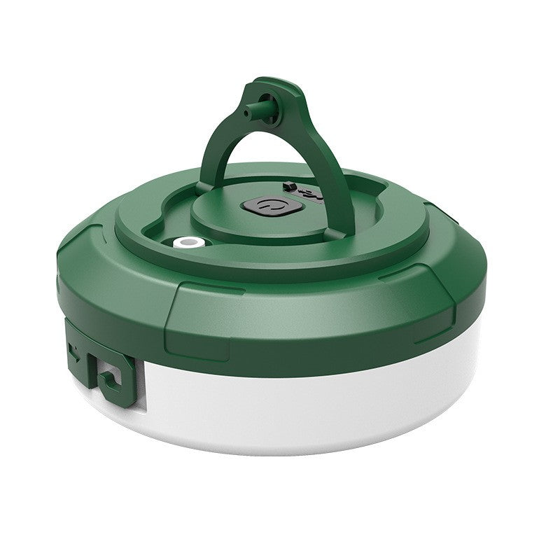 Lumină de camping LED încărcare USB, Flippy, șir colorat, pentru aer liber, cort, Distanta 10 metri, 1800mAH, 10.5x4.3
