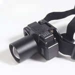 Lanterna LED de Montat pe Cap, Flippy, cu Raza Lunga de Zoom, Far Telescopic, Reglabil, Rezistent la Apa, pentru