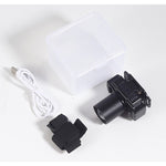 Lanterna LED de Montat pe Cap, Flippy, cu Raza Lunga de Zoom, Far Telescopic, Reglabil, Rezistent la Apa, pentru