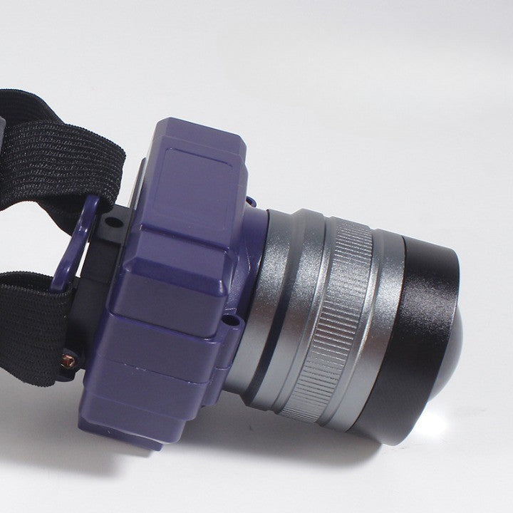 Lanterna LED de Montat pe Cap, Flippy, cu Raza Lunga de Zoom, Far Telescopic, Reglabil, Rezistent la Apa, pentru