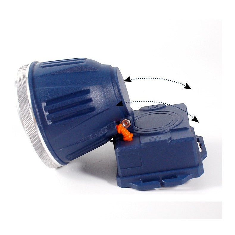Lanterna LED de Montat pe Cap, Flippy, cu Raza Lunga de Zoom, Reincarcabila USB, Far Telescopic, Rezistent la Apa,