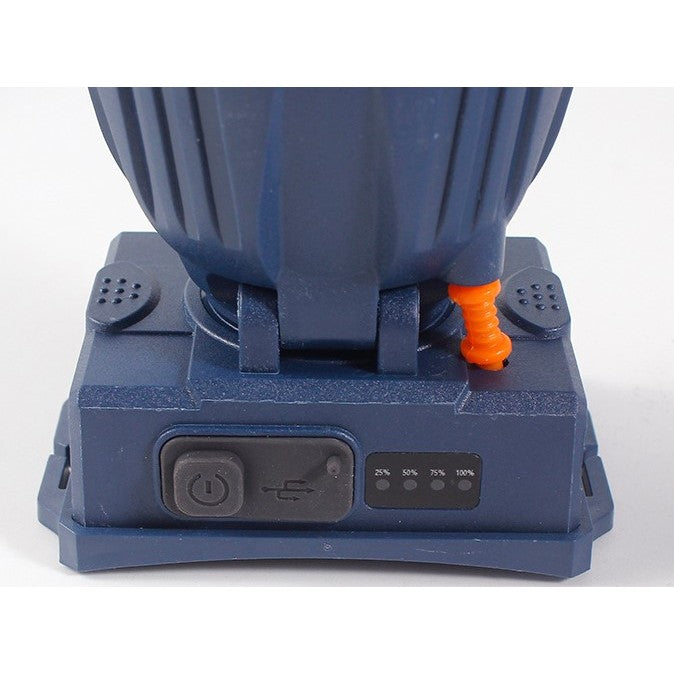 Lanterna LED de Montat pe Cap, Flippy, cu Raza Lunga de Zoom, Reincarcabila USB, Far Telescopic, Rezistent la Apa,