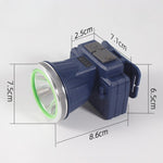 Lanterna LED de Montat pe Cap, Flippy, cu Raza Lunga de Zoom, Reincarcabila USB, Far Telescopic, Rezistent la Apa,