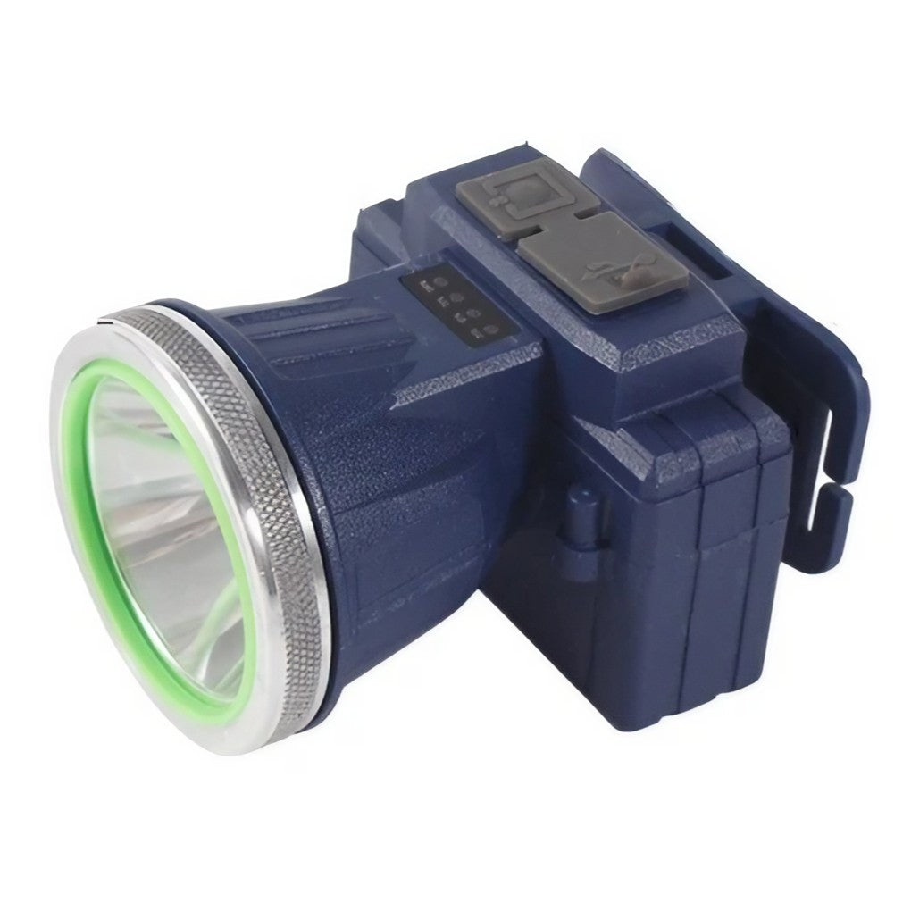 Lanterna LED de Montat pe Cap, Flippy, cu Raza Lunga de Zoom, Reincarcabila USB, Far Telescopic, Rezistent la Apa,