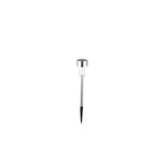 Set 10 Lampi Solare Led pentru Gradina, Flippy, 5.5 x 36.5 cm, Buton On-Off, Lumina Alb Cald, Argintiu