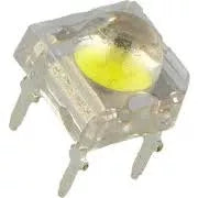 LED Super Flux 7.62x7.62mm alb rece 28-30lm 120 grade 11.6-13.6V 20mA 6500K OPTOSUPPLY OSW4G4Z2C1P