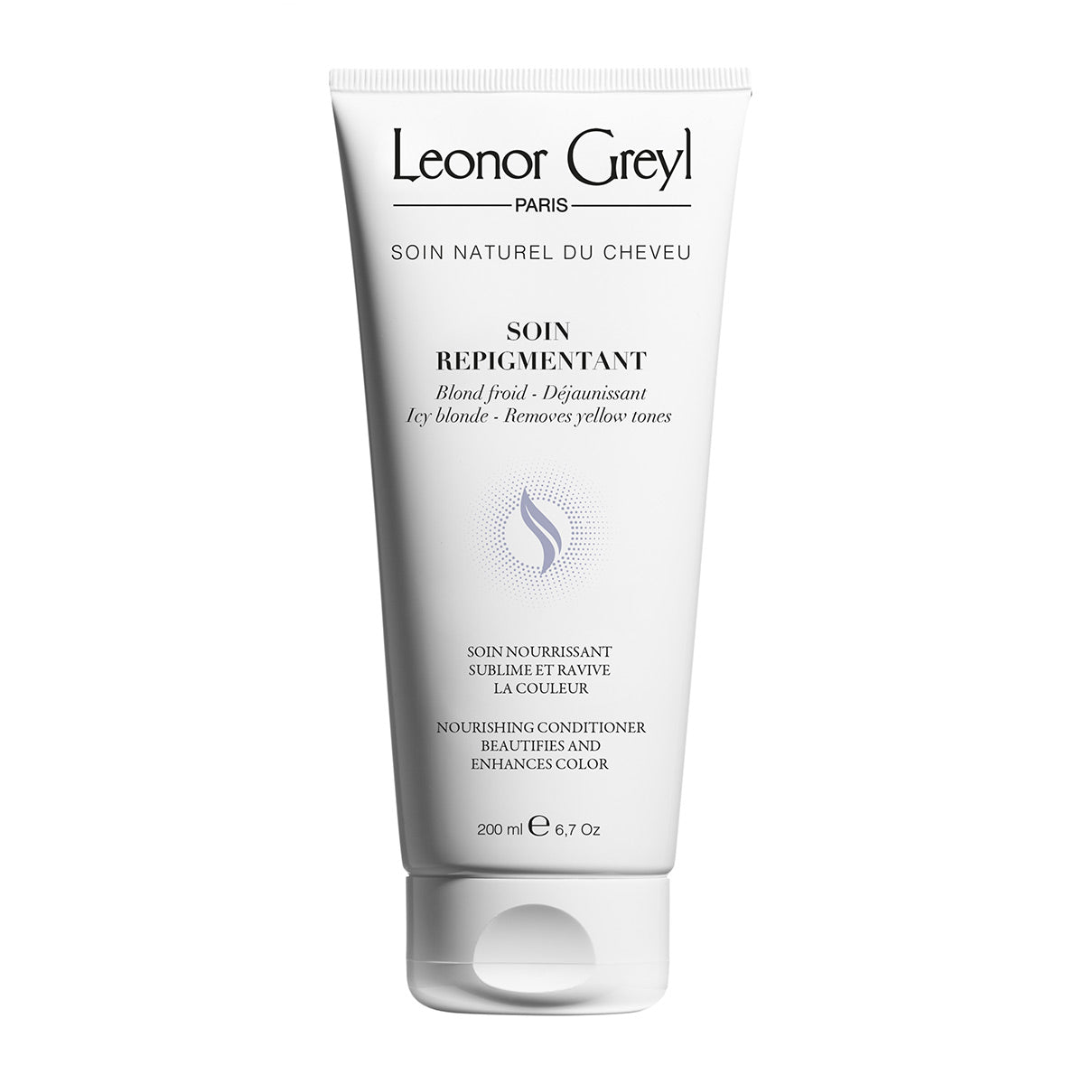 Leonor Greyl, Soin Repigmentant, Balsam pentru culoarea părului,  Icy Blonde, Îmbunătățește vibrația culorilor, 200 ml