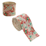 Panglica Decorativa pentru Craciun, Flippy, Ornament pentru Brad de Craciun, Pretreceri, Panglica cu Design Acadele de