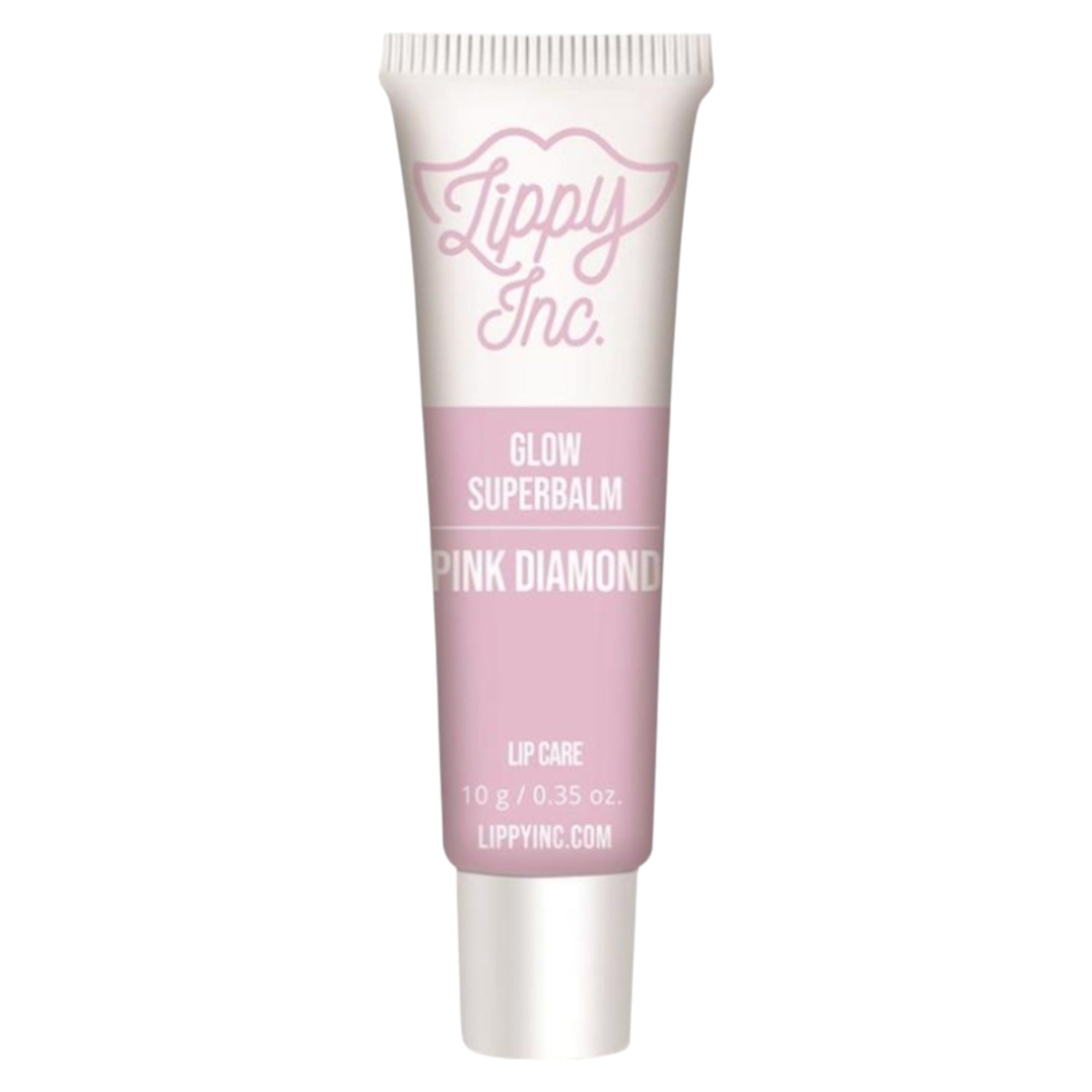 Lippy Inc., Glow Superbalm Pink Diamond, Balsam de buze, Diamant roz, 10 g