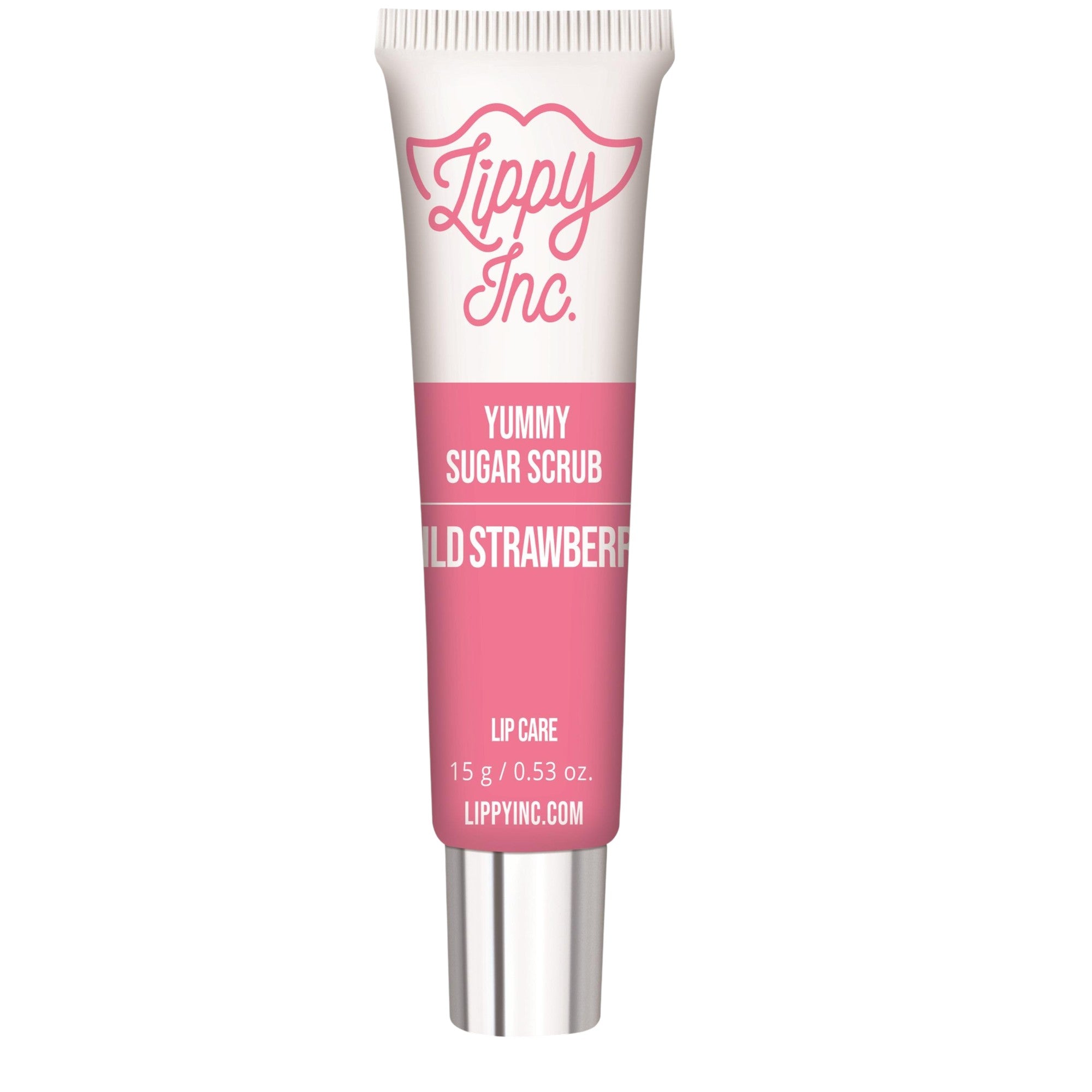 Lippy Inc., Yummy Sugar, Scrub de buze, Căpșună, 15 g