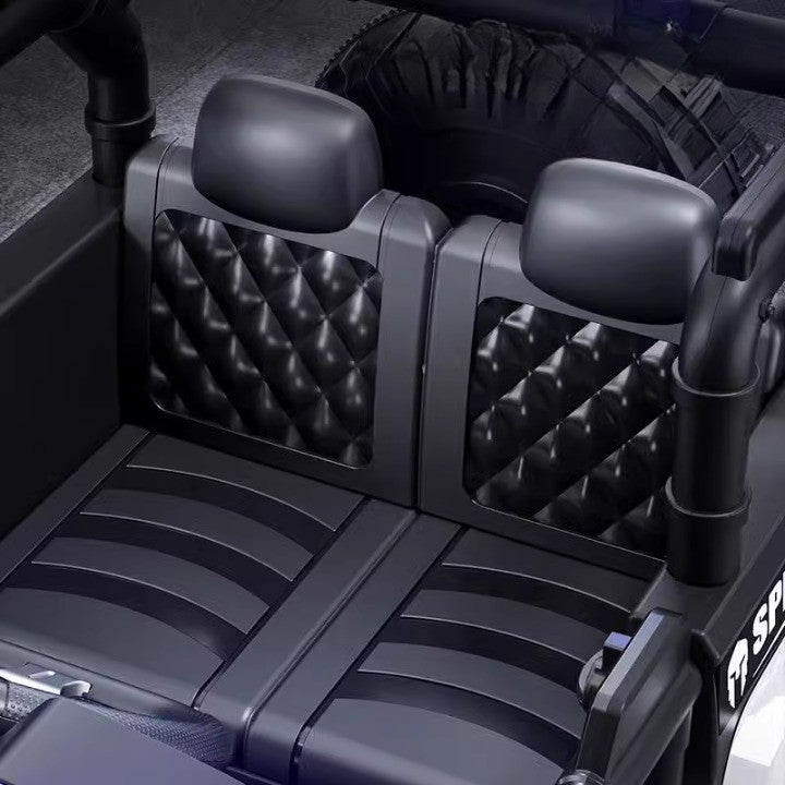 Masina Electrica pentru Copii, Flippy, Off-Road, Conectare Bluetooth, telecomanda, Tractiune Spate, Lumina