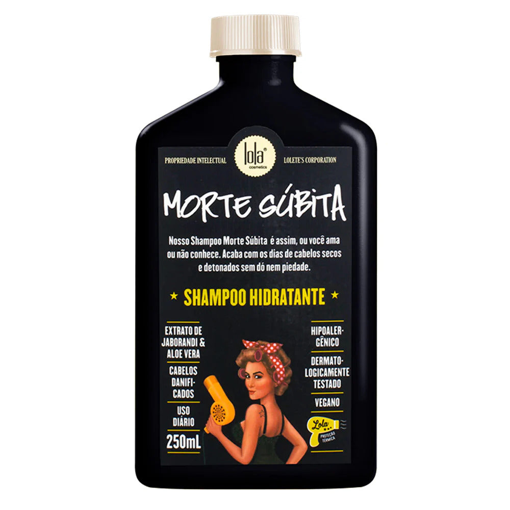Lola Cosmetics, Morte Subita, Șampon pentru păr, Pentru hidratare, 250 ml