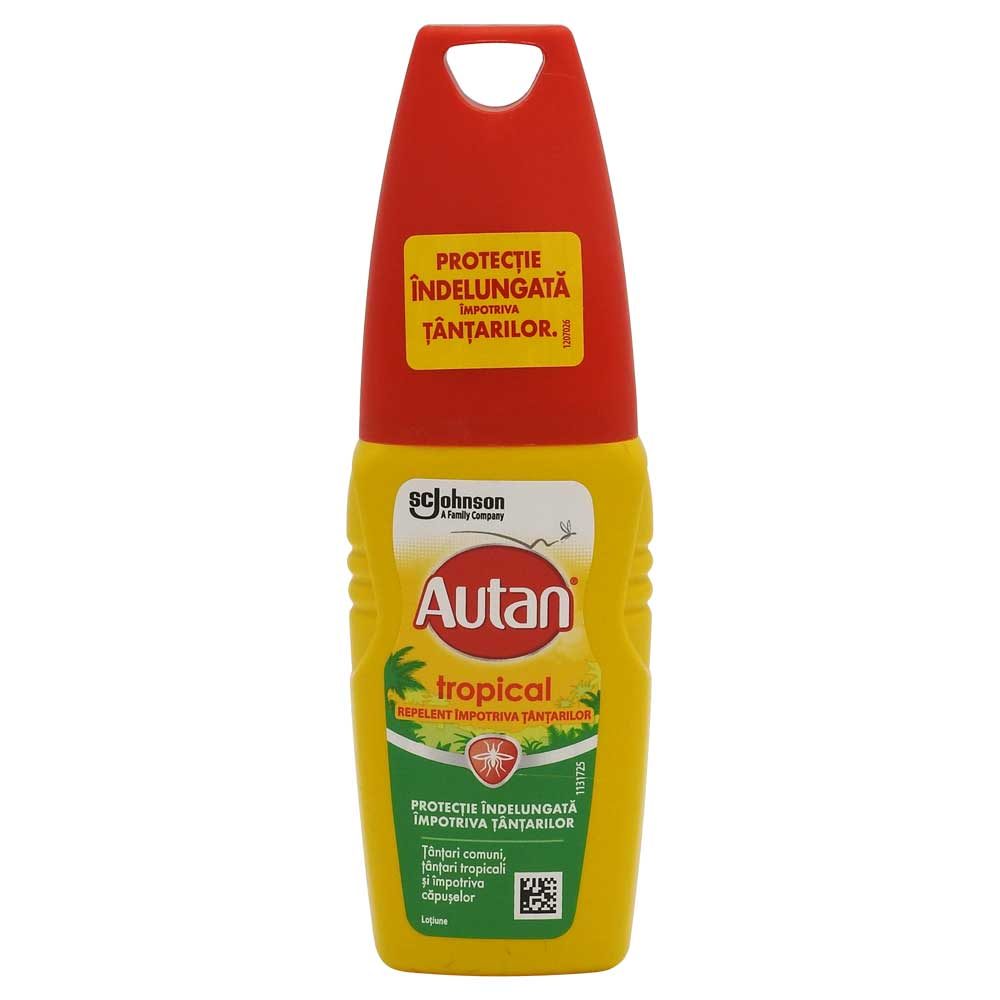 Lotiune, Autan Repelent Tropical, 100 ml