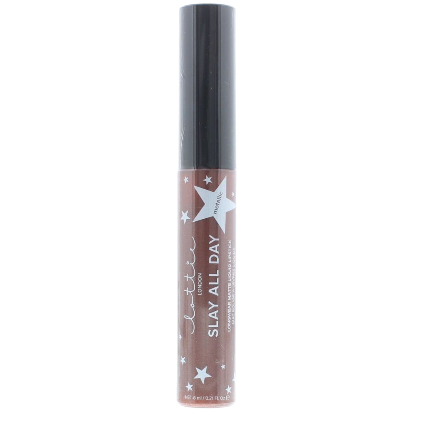 Lottie London, Slay All Day, Metalic, Ruj lichid, Zguduit, 6 ml