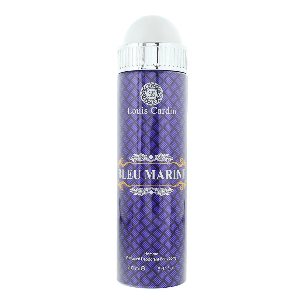 Louis Cardin, Bleu Marine, Deodorant Spray, For Men, 200 ml