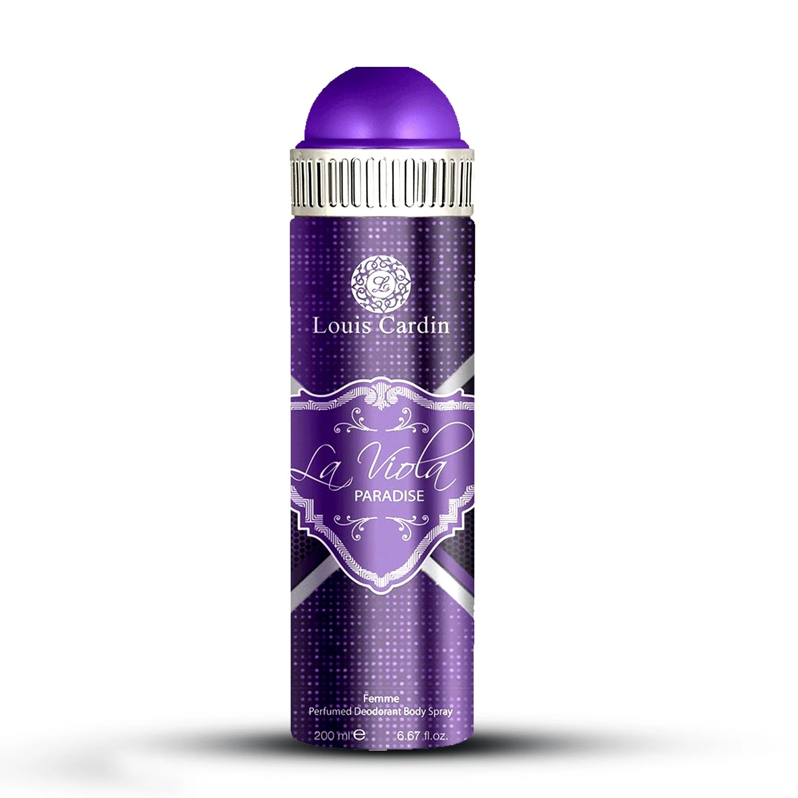 Louis Cardin, La Viola Paradise, Deodorant Spray, For Women, 200 ml