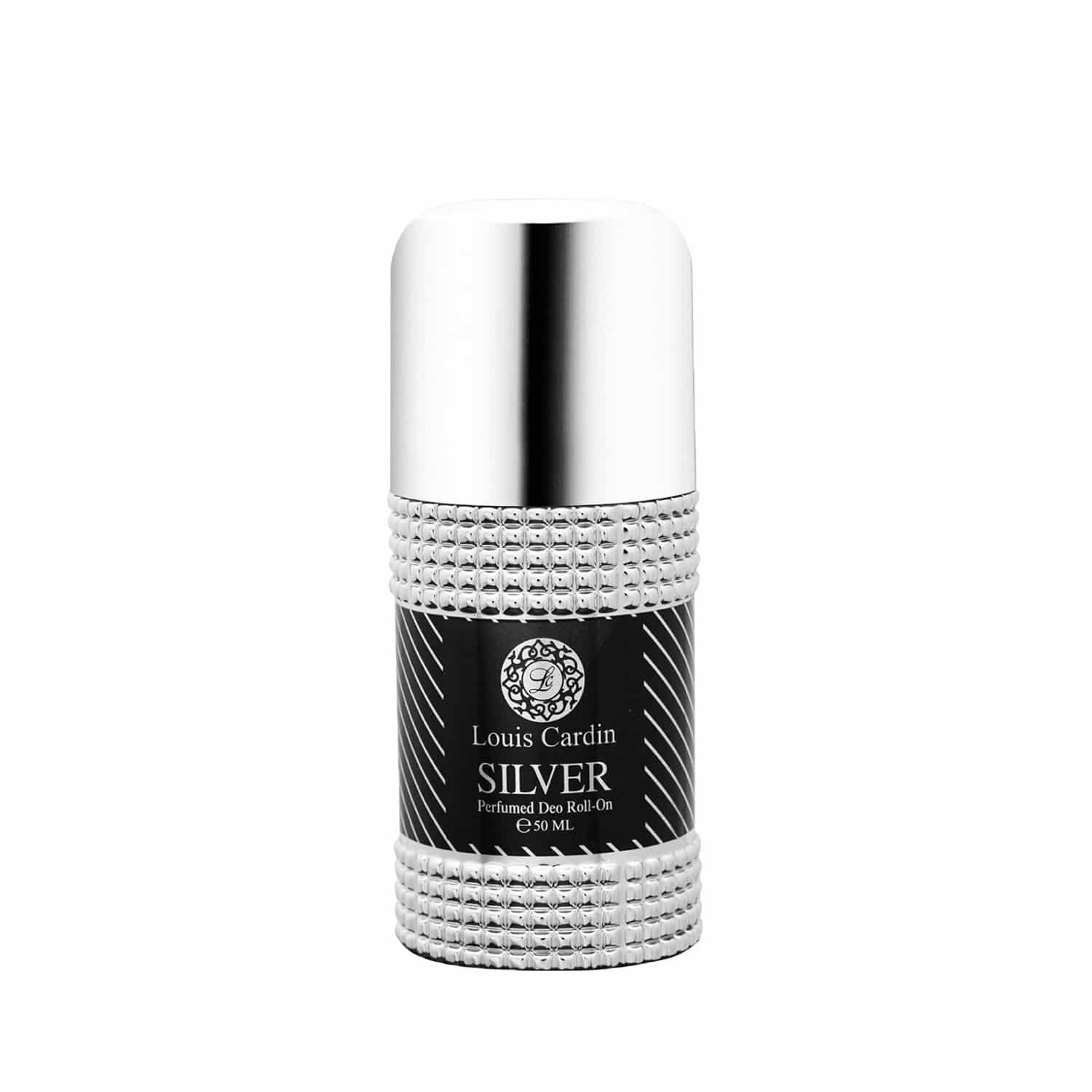 Louis Cardin, Silver, Deodorant roll-on, Pentru bărbați, 50 ml