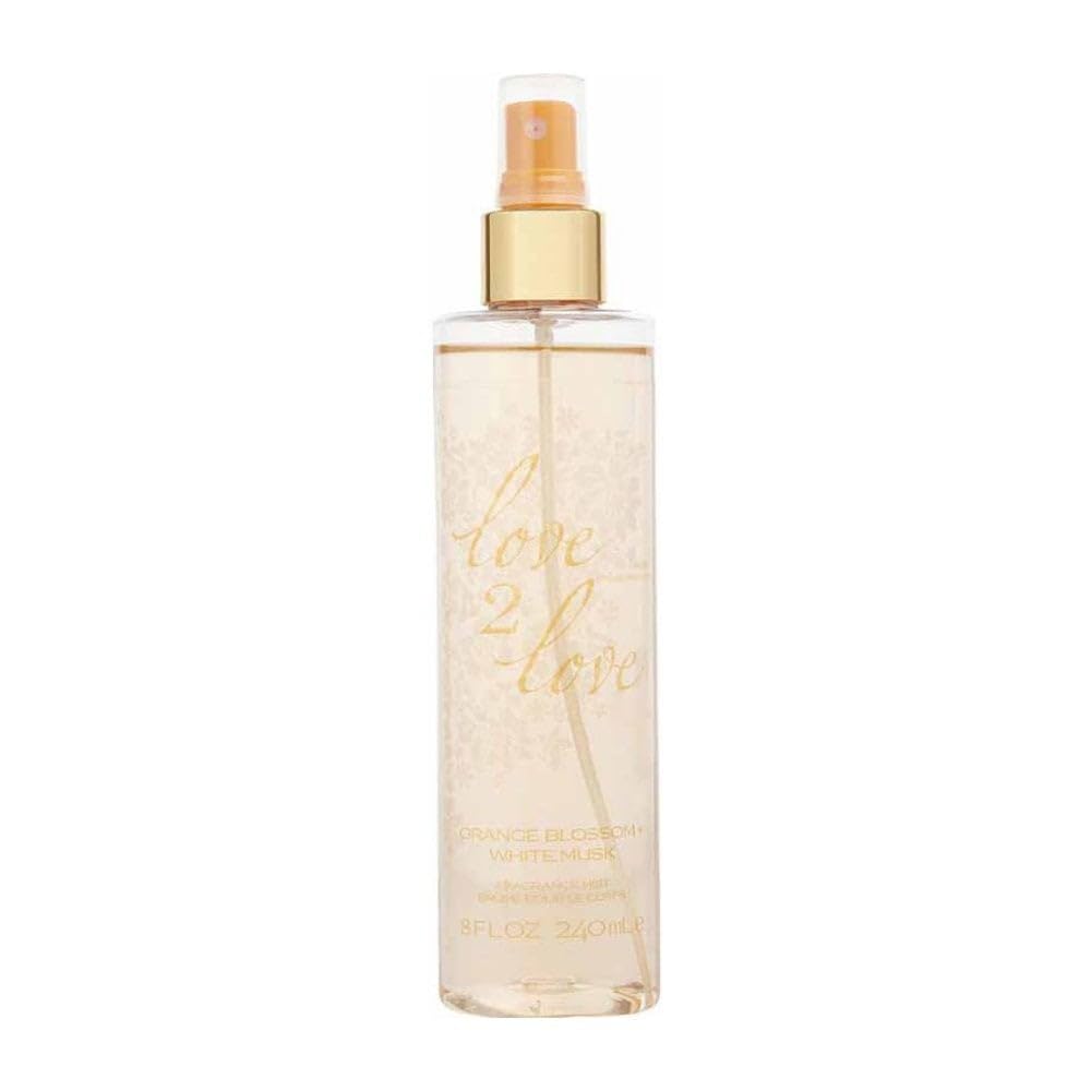 Love 2 Love, Orange Blossom + White Musk, Spray de corp, Corp, 240 ml