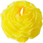 Lumanare Parfumata, Flippy, Model Trandafir, Ardere 10h, 70 g, 7.5 x 3.5 cm, Parfum de Citrice, Galben
