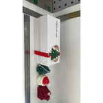 Lumanari Parfumate de Craciun, Flippy, GIFT BOX din 3 Lumanari din Ceara de Soia, Model C Om de Zapada, Brad, Casuta,