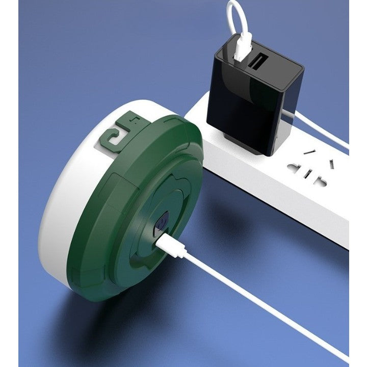 Lumină de camping LED încărcare USB, Flippy, șir colorat, pentru aer liber, cort, Distanta 10 metri, 1800mAH, 10.5x4.3