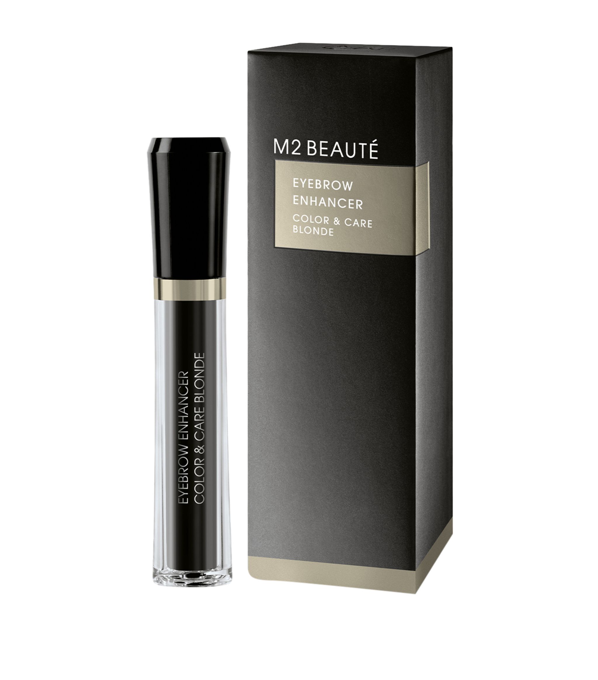 M2 Beaute, Eyebrow Enhancer Color & Care, Vegan, Creștere, Gel pentru sprâncene, Blondă, 6 ml - Olmarkt