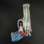 Pistol cu Apa, Flippy, pentru Copii, din Plastic, 16 x 5 x 2 cm, Transparent/Albastru
