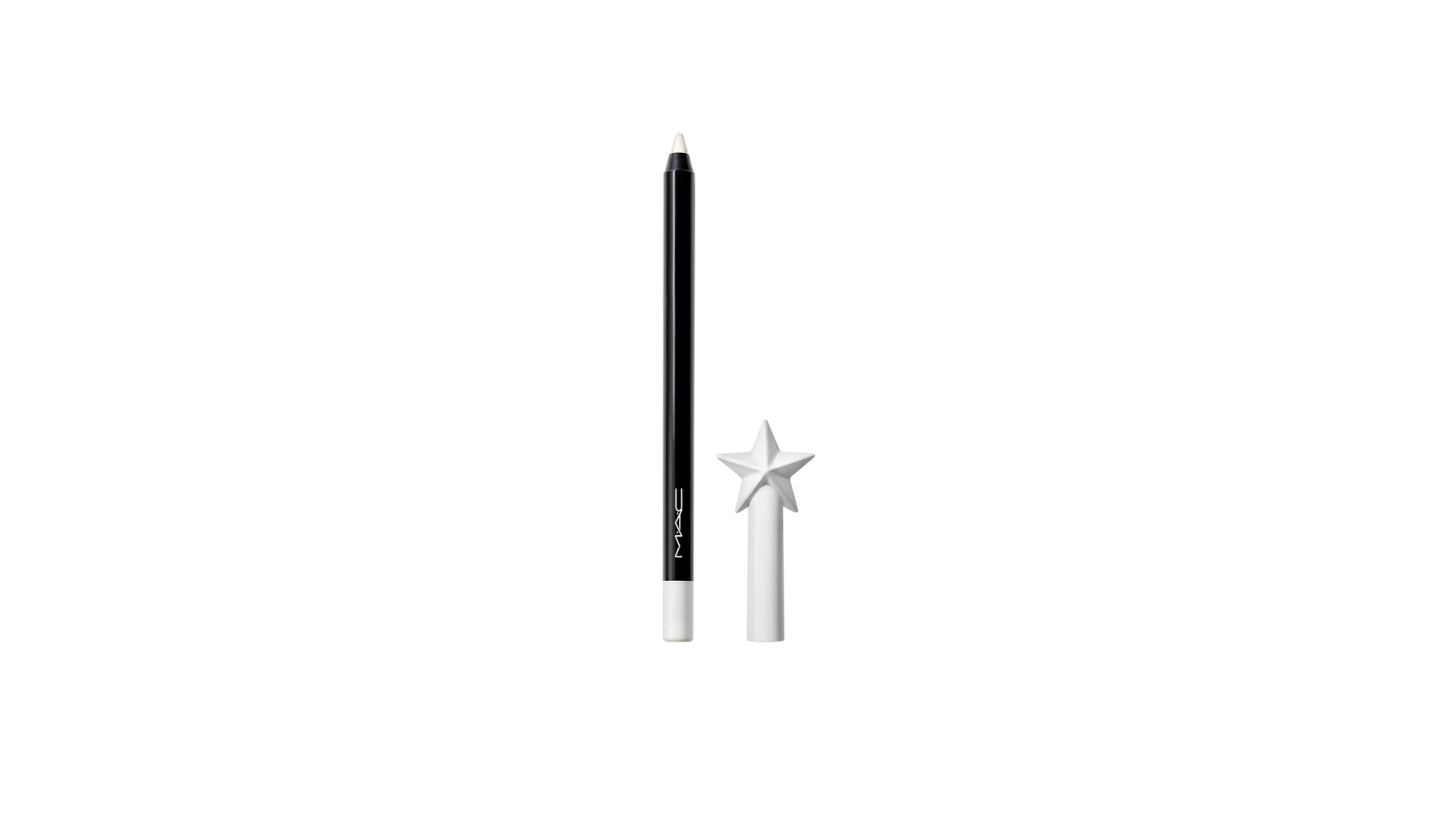 MAC, Powerpoint, Precis, Tus de linie colorat, Creion eyeliner gel, Calea Zăpezii-Alb, 1.2 g - Olmarkt