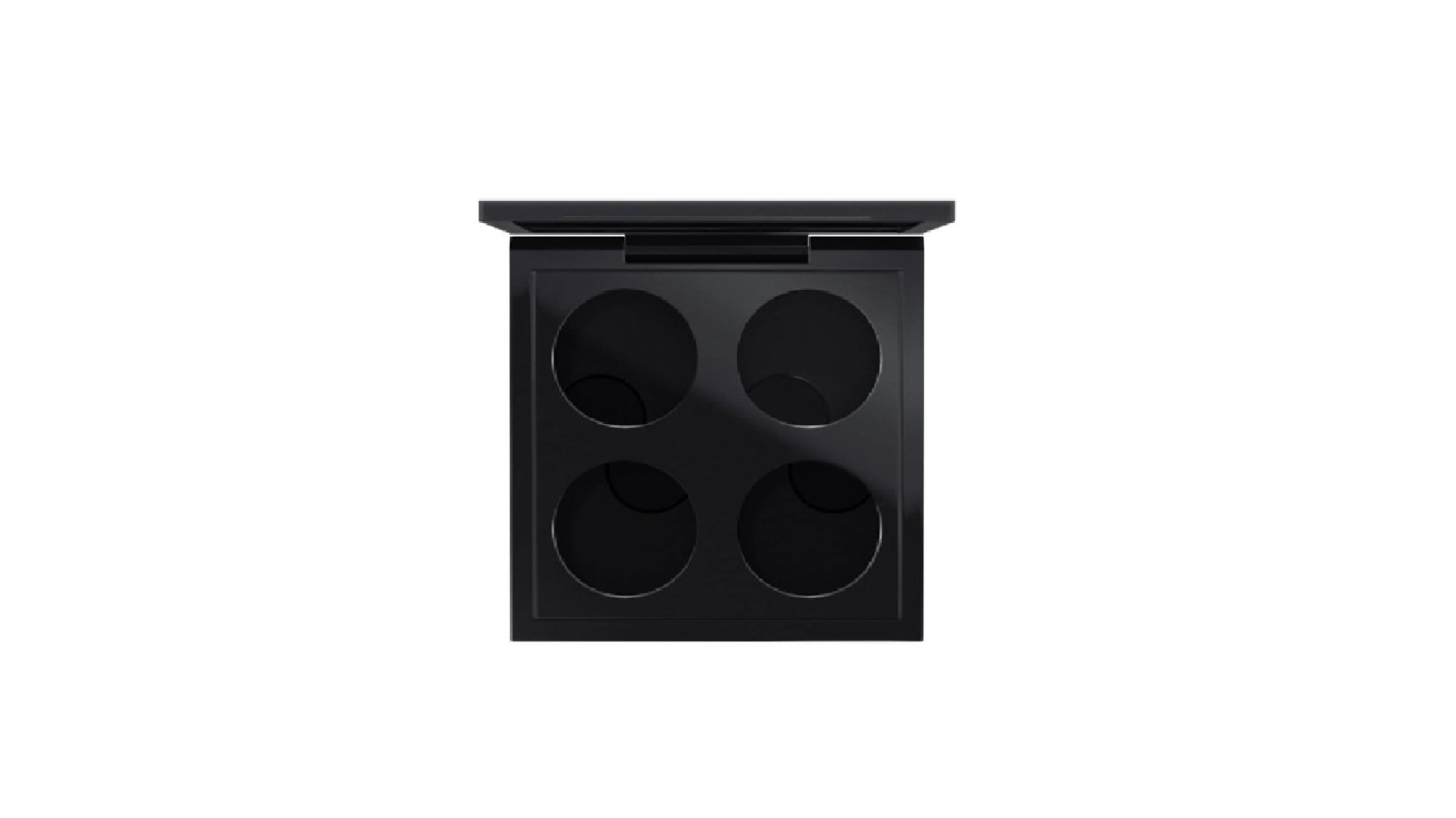 MAC, Pro Colour, Paletă de machiaj din plastic gol, Balanță, Cu 4 sloturi - Olmarkt