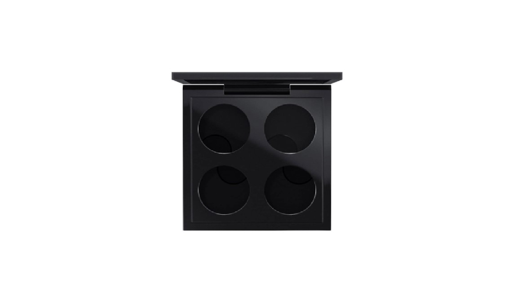 MAC, Pro Colour, Paletă de machiaj din plastic gol, Balanță, Cu 4 sloturi - Olmarkt
