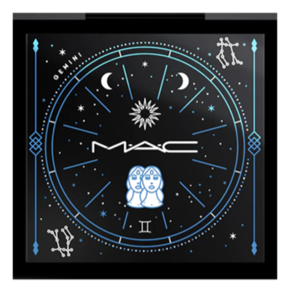MAC, Pro Colour, Paletă de machiaj din plastic gol, Gemeni, Cu 4 sloturi - Olmarkt