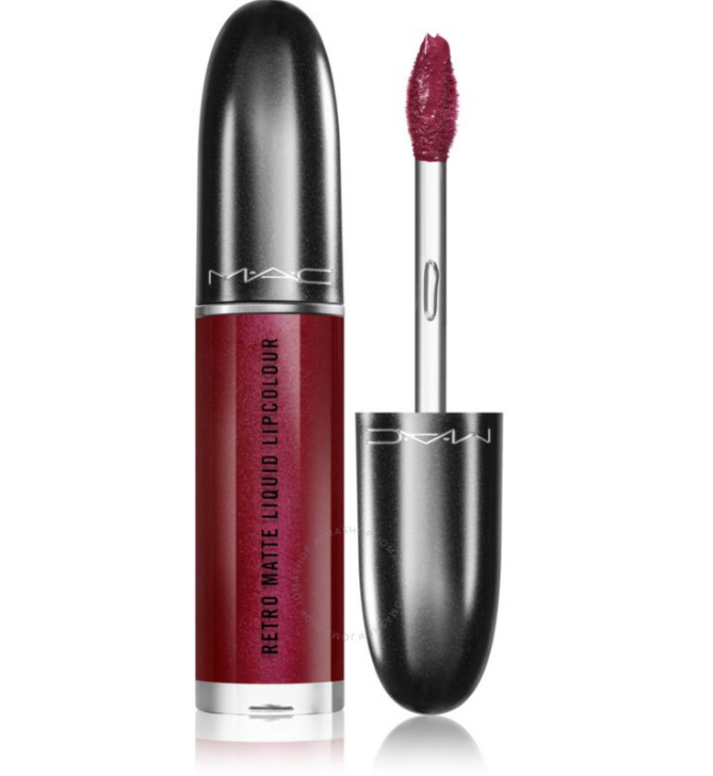 MAC, Retro, Mat, Ruj lichid, 128, Încoronat, 5 ml - Olmarkt