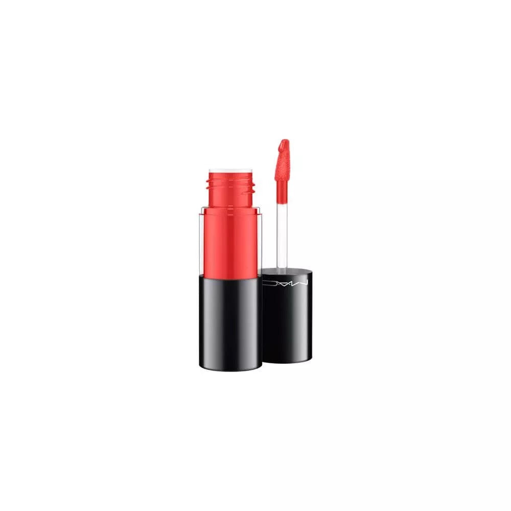 MAC, Versicolour , Pata de buze, Ruj lichid, 102, Optix Portocaliu, 8.5 ml - Olmarkt
