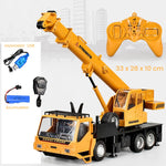 Macara Jucarie pentru Copii, Flippy, Jucarie Macara cu Telecomanda, Jucarie de Constructie, Acumulator cu Incarcare