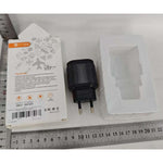 Incarcator Rapid QC3.0, Flippy, 3 Porturi USB, 2.1A, 18W, din ABS, Protectie Supraincalzire, Gama Macarons, Negru