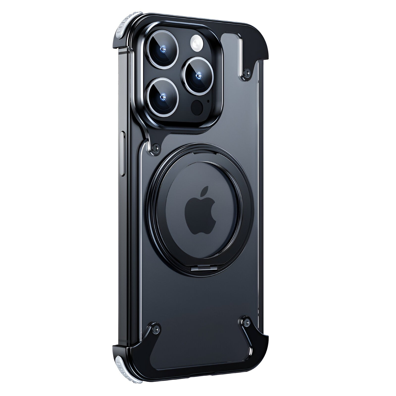 Husa de Protectie Compatibil cu iPhone 15 Pro Max, Flippy, Incarcare Wireless, Tehnologie Magsafe, Inel Magnetic