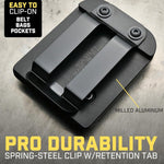 Suport Magnetic pentru Scule, Flippy, Clips Metalic pentru Curea, Fixare Puternica pentru Cuie, Suruburi, Ciocan,