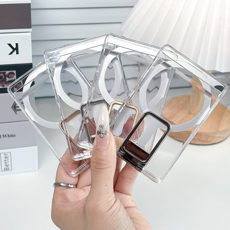 Husa pentru Carduri, Flippy, Compatibil cu Telefon Apple Magsafe, Accesoriu pentru Husa MagSafe, cu Suport Pliabil