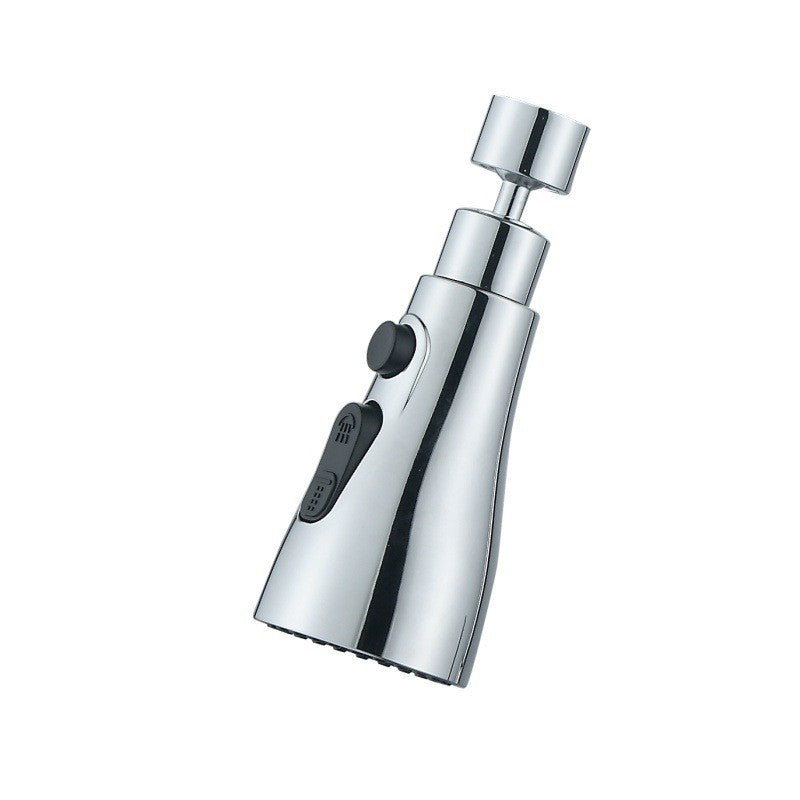 Extensie Robinet Bucatarie, Flippy, Universal, 3 Moduri de Curgere Apa, Otel Inoxidabil, Rotire 360 de Grade, Cap