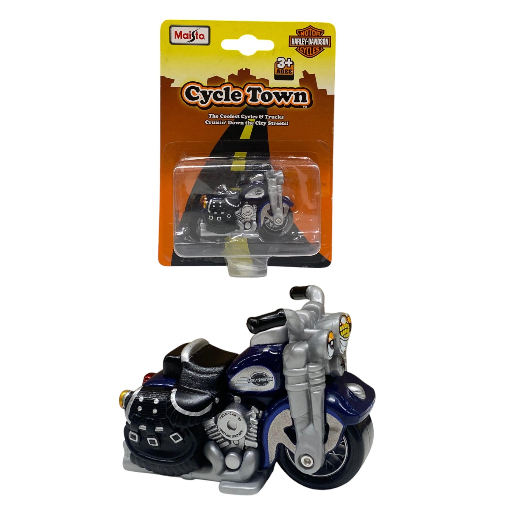 Maisto, Harley Davidson, Vehicul Oraș Ciclist, Mașinuță de jucărie, 3+ ani - Olmarkt