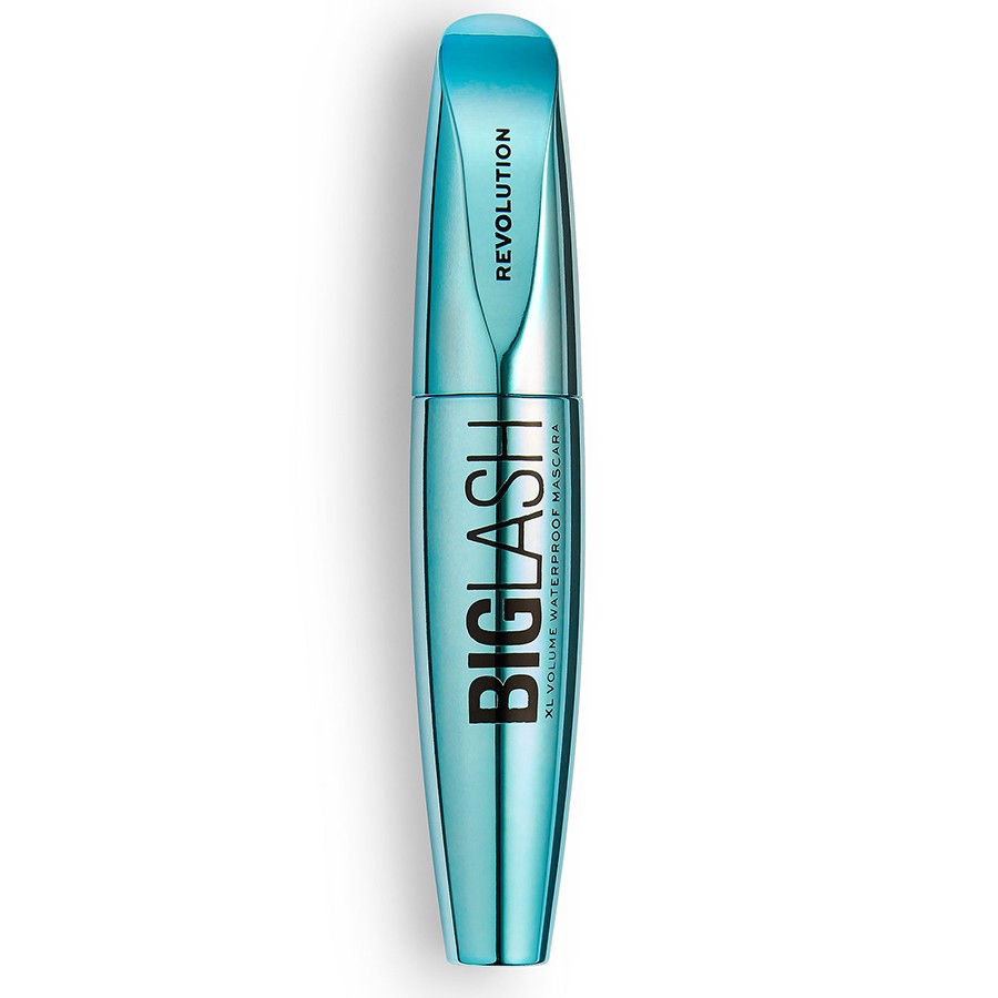 Makeup Revolution, Big Lash, Rezistent la apă, Mascara, Negru, 8 g