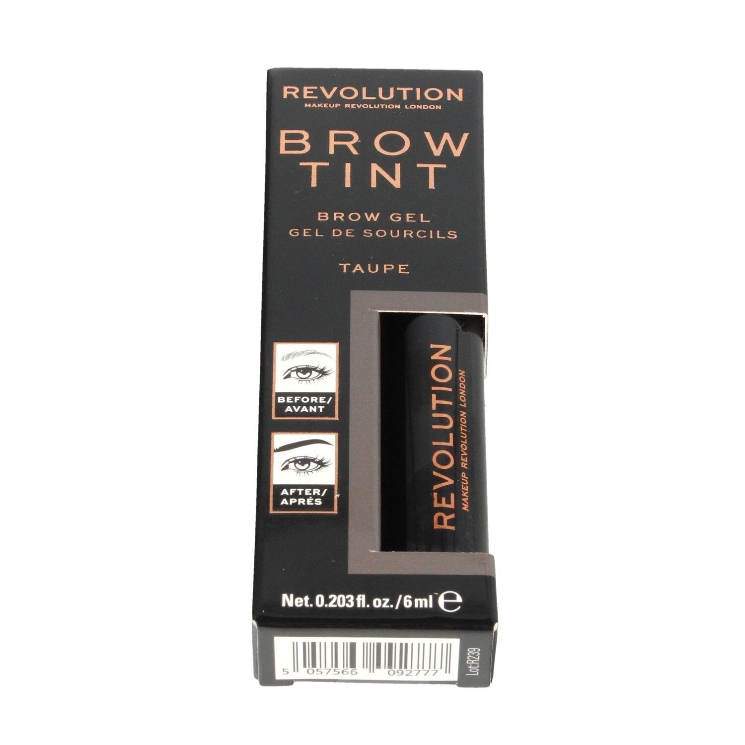 Makeup Revolution, Brow Tint, Gel pentru sprâncene, Culoare de cârtiță, 6 ml - Olmarkt