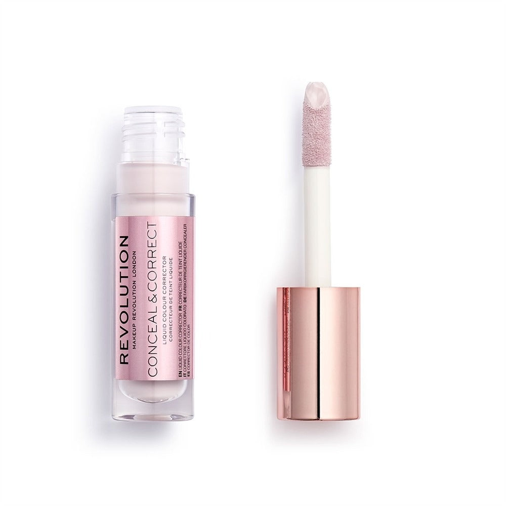 Makeup Revolution, Conceal & Correct, Corectiv, Corector lichid, Lavandă, 4 g - Olmarkt