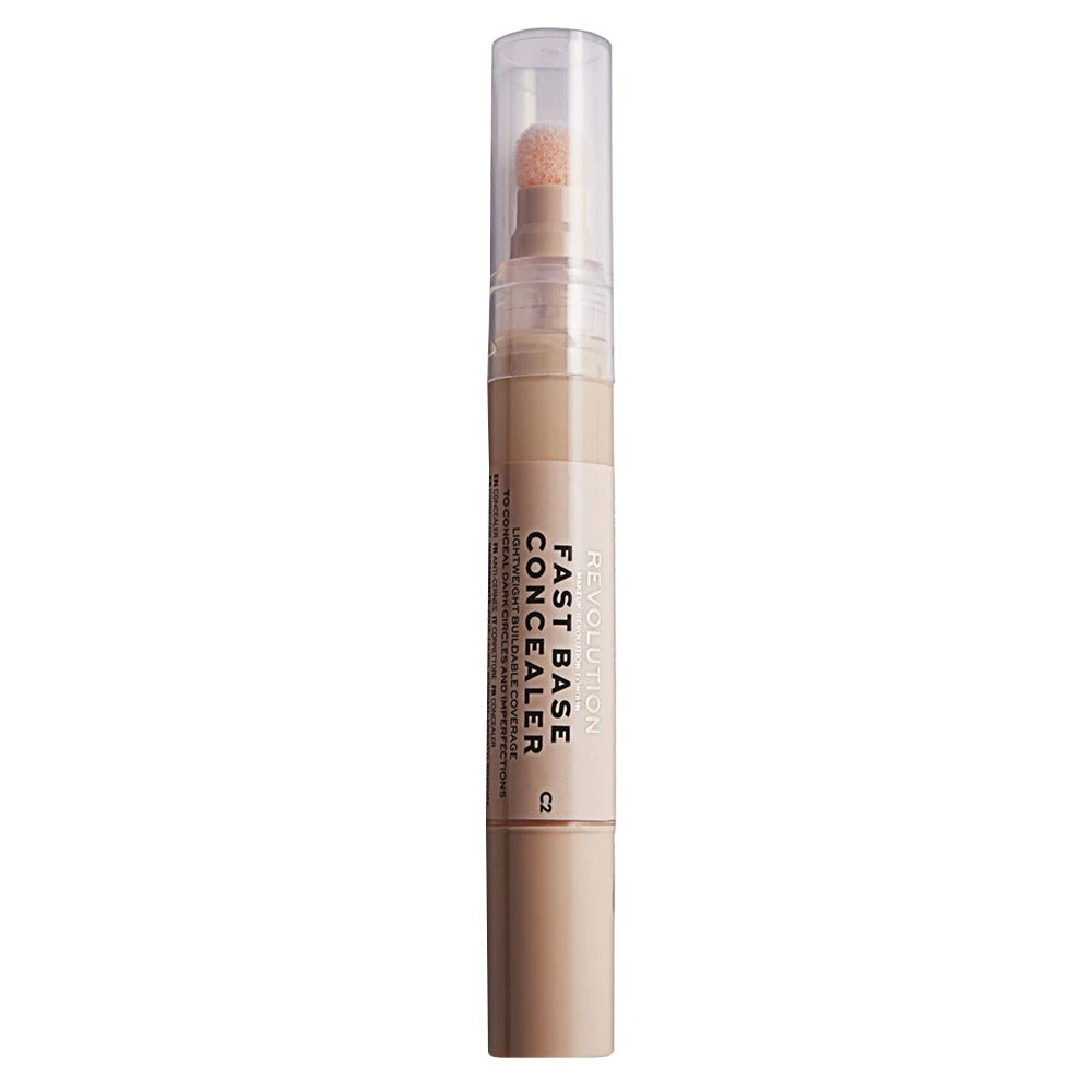 Makeup Revolution, Fast Base Concelear, Creion corector pentru cearcăne, C 2, 4.5 ml - Olmarkt