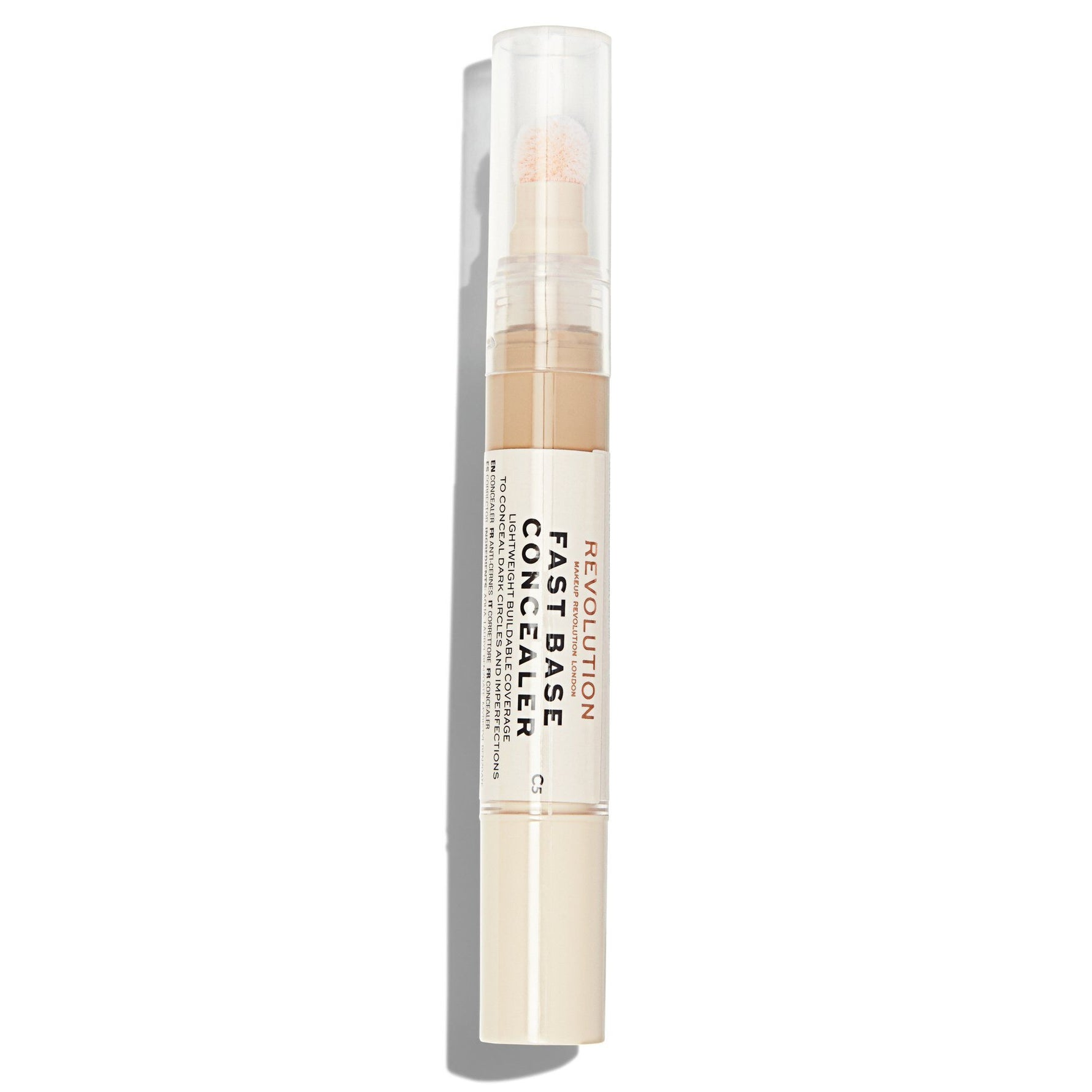 Makeup Revolution, Fast Base Concelear, Creion corector pentru cearcăne, C 5, 4.5 ml - Olmarkt
