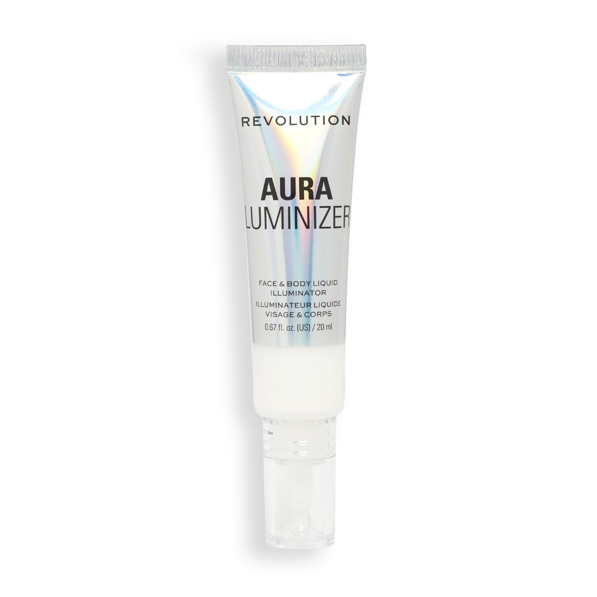 Makeup Revolution, Mood Switch Aura, Iluminând, Iluminator lichid, Trippin Pink, Pentru față, 20 ml